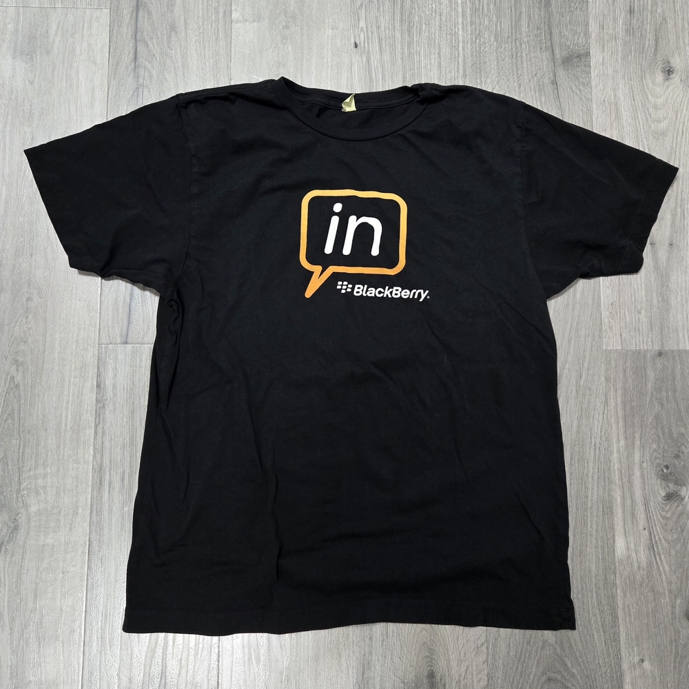 BlackBerry Playbook 2011 North American Tour Black T-Shirt